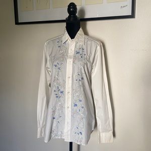 Permanent vacation long sleeves embroidered